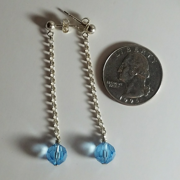 📮SOLD📮Stunning Swarovski Crystal Earrings - Picture 4 of 4